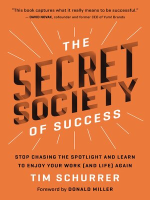 cover image of The Secret Society of Success